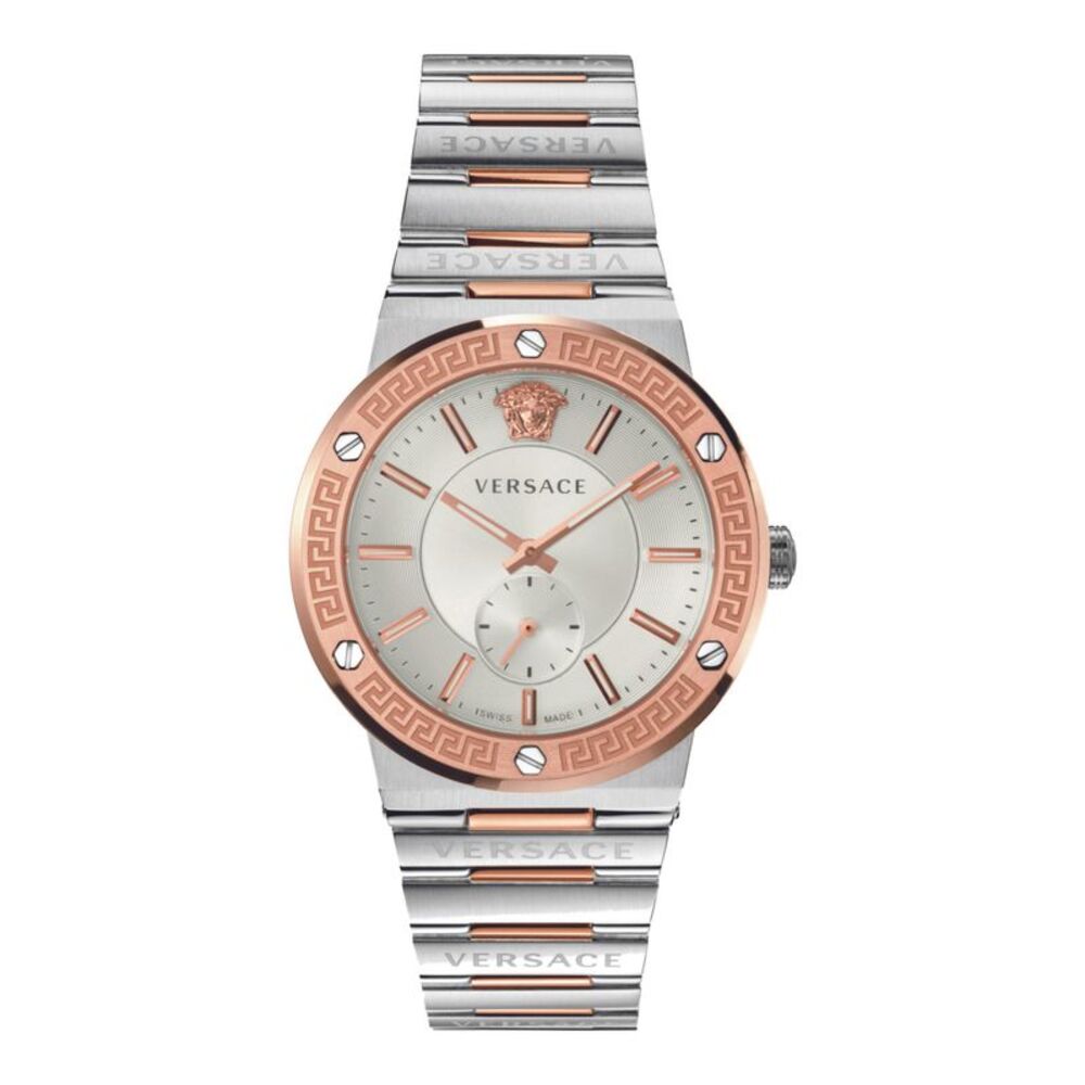 Versace Greca Logo Bracelet Watch Mens